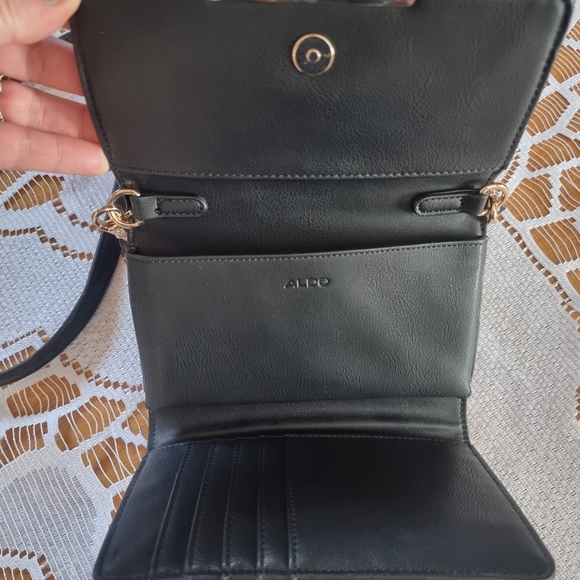 Aldo Mini Crossbody Embellished Bag with Cougars - Picture 3 of 6